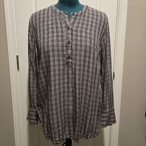Old Navy Women's Plaid Blouse